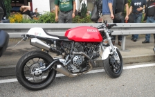 Glemseck 101 cafe racer sprint 2015 motorcycle tour -